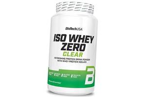 Изолят без сахара жира лактозы и глютена Iso Whey Zero Clear BioTech (USA) 1362г Персиковый ледяной чай (29084025)