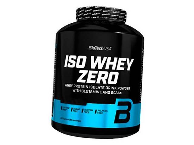 Изолят Протеин для похудения Iso Whey Zero BioTech (USA) 2270г Шоколад-тоффи (29084003)