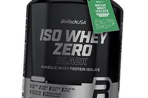 Изолят Сывороточного Белка Iso Whey Zero Black BioTech (USA) 2270г Клубника (29084023)