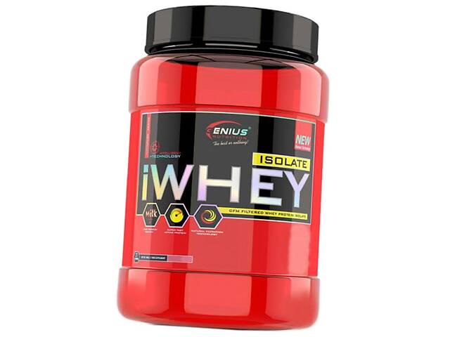 Изолят сывороточного протеина CFM iWhey Isolate Genius Nutrition 900г Шоколад (29562004)