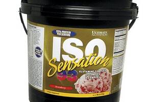 Изолят Сывороточного Протеина ISO Sensation Ultimate Nutrition 2270г Клубника (29090001)