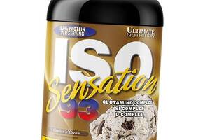 Изолят Сывороточного Протеина ISO Sensation Ultimate Nutrition 910г Печенье-крем (29090001)