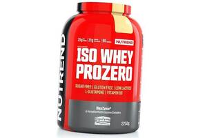 Изолят Сывороточного Протеина с низким содержанием лактозы Iso Whey Prozero Nutrend 2250 г Шоколадное пирожное (29119...