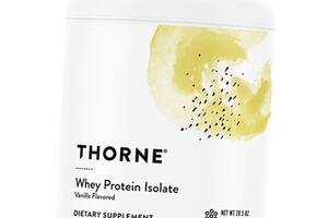 Ізолят Сироваткового Протеїну, Whey Protein Isolate, Thorne Research 807г Ваніль (29357002)