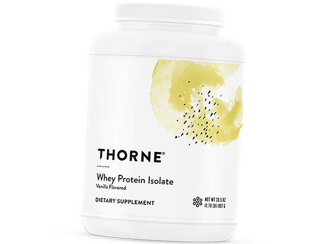 Изолят Сывороточного Протеина Whey Protein Isolate Thorne Research 807г Ваниль (29357002)
