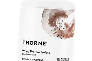 Ізолят Сироваткового Протеїну, Whey Protein Isolate, Thorne Research 807г Шоколад (29357002)