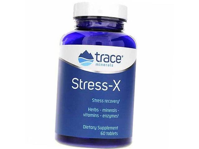 Защита от стресса Stress-X Trace Minerals 60таб (36474022)