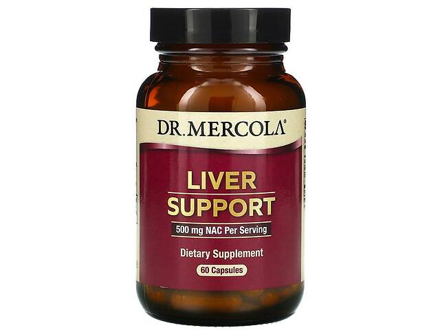 Здоровая печень Liver Support Dr. Mercola 60 капсул