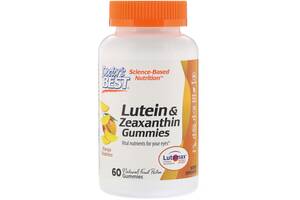 Зеаксантин и Лютеин Doctor's Best Lutein Zeaxanthin вкус манго 60 желейных конфет (DRB00512)