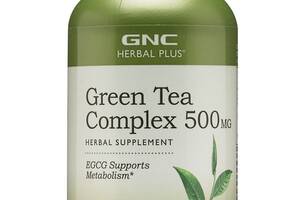 Зеленый чай GNC Herbal Plus Green Tea Complex 500 mg 100 Caps