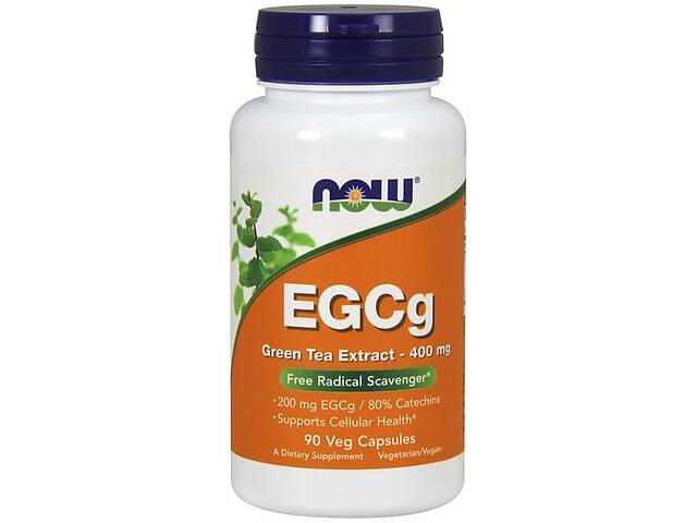 Зеленый чай NOW Foods EGCg Green Tea Extract 400 mg 90 Veg Caps