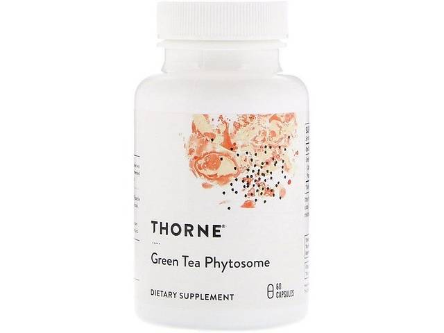 Зеленый чай Thorne Research Green Tea Phytosome 60 Caps