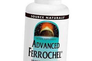 Железо с Витаминами Advanced Ferrochel Source Naturals 180таб (36355051)