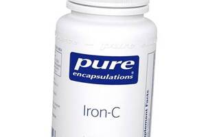 Железо с Витамином С Iron-C Pure Encapsulations 60капс (36361130)