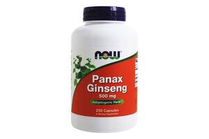 Женьшень Panax Ginseng Now Foods 500 мг 250 капсул