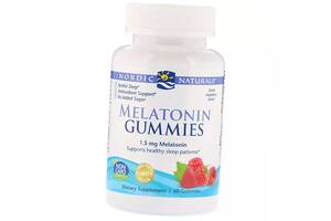 Жевательный Мелатонин Melatonin Gummies Nordic Naturals 60таб Малина (72352001)