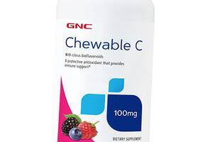 Жевательный Витамин С Chewable C 100 GNC 360вегтаб (36120171)