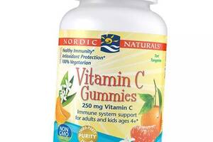 Жевательный Витамин С для детей Vitamin C Gummies Nordic Naturals 60таб Мандарин (36352031)