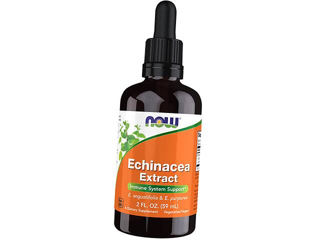 Жидкий экстракт эхинацеи Echinacea Extract Liquid Now Foods 59мл (71128179)