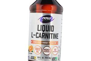 Рідкий Карнітин для схуднення Carnitine Liquid 1000 Now Foods 473мл Цитрус (02128013)