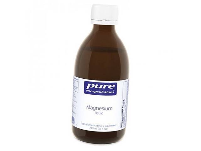 Жидкий магний Pure Encapsulations В6 Magnesium Liquid 240 мл (36361085 ...
