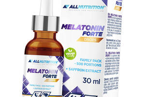 Жидкий Мелатонин и Экстракт шафрана Melatonin Forte Drops All Nutrition 30мл (72003007)