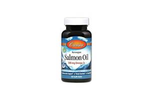 Жир лосося Carlson Labs Norwegian Salmon Oil 50 Soft Gels