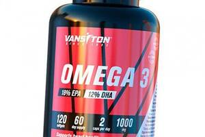 Жирные кислоты Омега 3 Omega 3 Vansiton 120гелкапс (67173002)