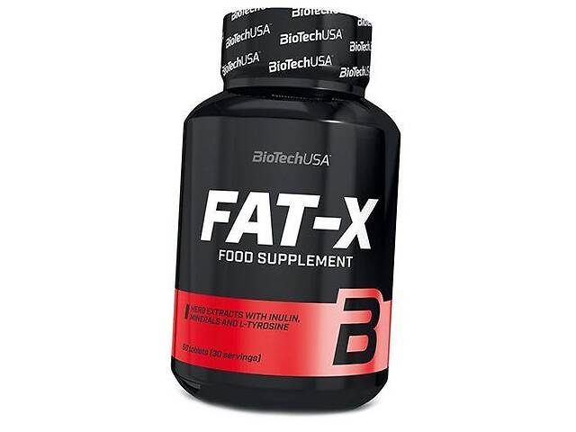 Жиросжигатель без стимуляторов Fat-X BioTech (USA) 60таб (02084023)