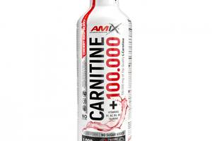 Жиросжигатель для спорта Amix Nutrition Carnitine 100.000 mg CarniZone 1000 ml /100 servings/ Cherry Raspberry