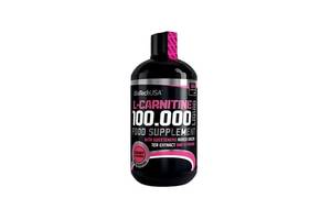 Жиросжигатель для спорта BioTechUSA L-Carnitine 100.000 Liquid 500 ml /50 servings/ Cherry