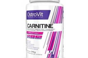 Жиросжигатель для спорта OstroVit L-Carnitine 210 g /140 servings/ Natural