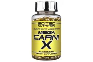 Жиросжигатель для спорта Scitec Nutrition Mega Carni-X 60 Caps
