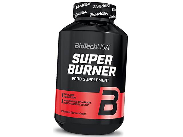 Жиросжигатель Super Burner BioTech (USA) 120таб (02084015)