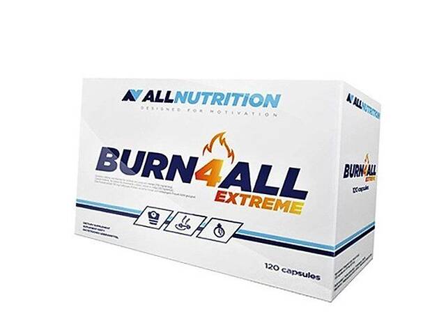 Жиросжигатель в капсулах Burn4all Extreme All Nutrition 120капс (02003003)