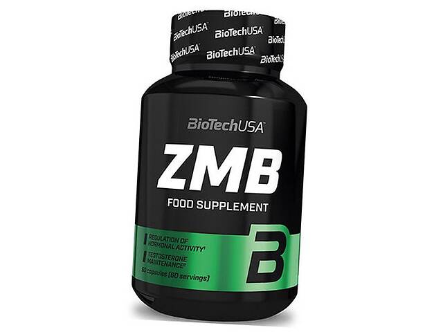 ЗМА Цинк Магний Б6 ZMB BioTech (USA) 60капс (08084011)