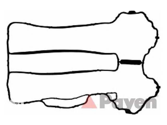 Прокладка клапанной крышки для моделей:OPEL (AGILA,CORSA,CORSA), SUZUKI (WAGON), VAUXHALL (AGILA,CORSA,CORSA)