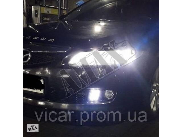 Противотуманные фары с led габаритами (ПТФ) Mazda 6 (2005-2007)