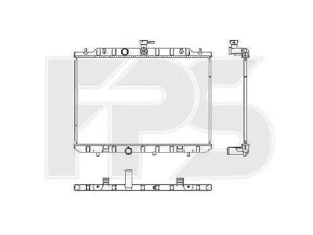 Производитель AVA Cooling Systems Каталожный номер DN 2292 Размеры радиатора 450x680 Впускн. ? %5bмм%5d 35