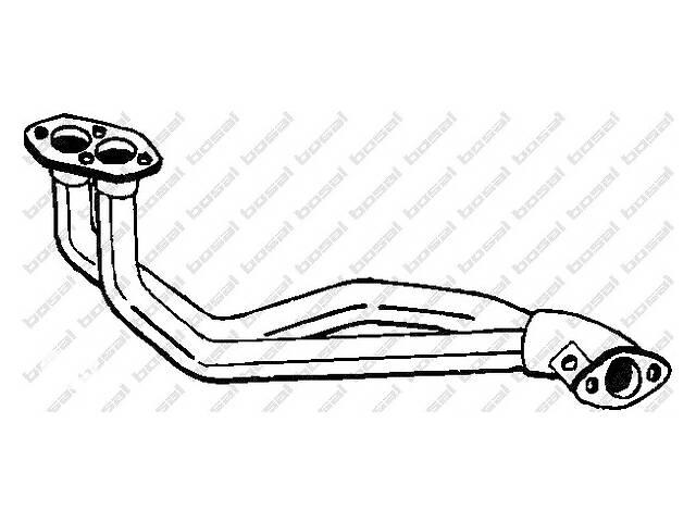 Приемная труба для моделей:OPEL (ASCONA,ASCONA), VAUXHALL (CAVALIER,CAVALIER)