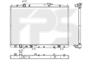 Радиатор для Acura MDX 2006-2013 FP 30 A1447-KY