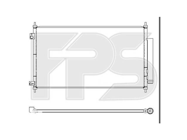 Радіатор для Acura RDX 2013-2018 FP 11 K399