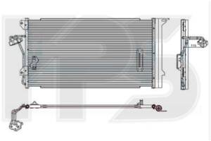 Радіатор кондиціонера для Volkswagen Touareg 2002-2006