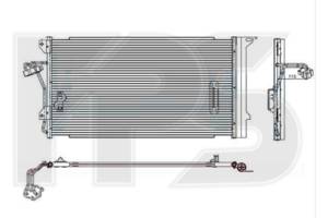 Радіатор кондиціонера для Volkswagen Touareg 2007-2009