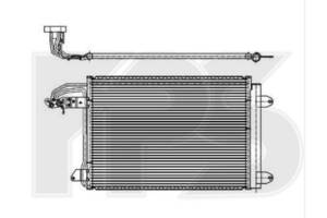 Радіатор кондиціонера для Volkswagen Touran 2011-2015