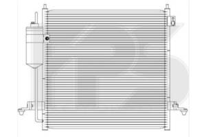 Радіатор кондиціонера MITSUBISHI L200 05-15