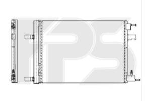 Радіатор кондиціонера OPEL ASTRA J 09-12