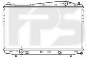 Радіатор охолодження CHEVROLET EPICA 06-11