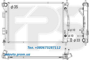 Радіатор охолодження HYUNDAI ELANTRA 14-16 (MD)