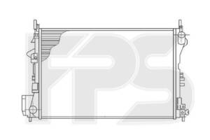 Радіатор охолодження OPEL VECTRA C 02-05